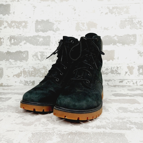 Timberland Women's Jayne 6-inc Black Lace Up Waterproof Boots K590 - Picture 2 of 12